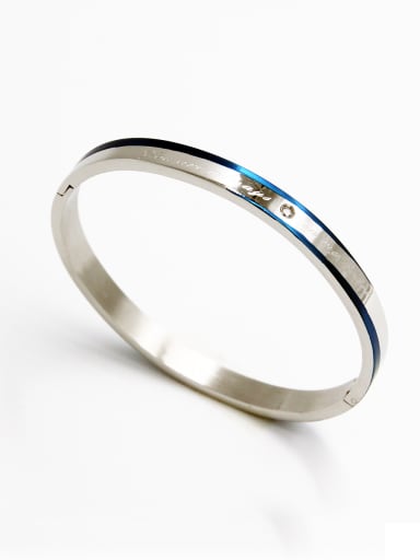 Model No A000026H-005 Fashion Stainless steel  Bangle  59mmx50mm