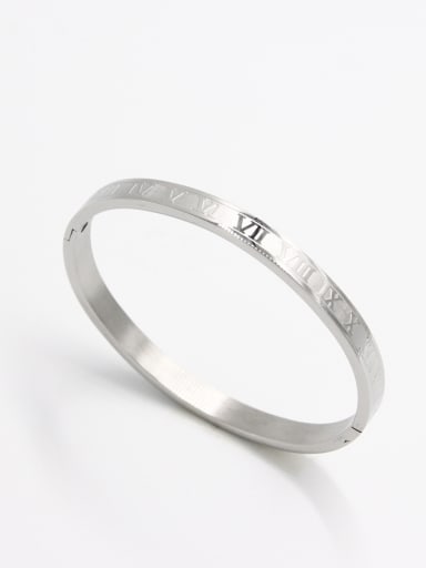 Model No 1000000089 Stainless steel   Bangle    59mmx50mm