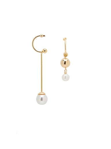 Custom Gold Hook Drop drop Earring with Gold Plated Zinc Alloy