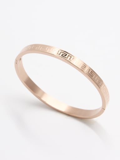 A Stainless steel Stylish   Bangle Of     59mmx50mm