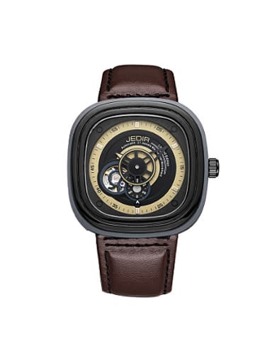 JEDIR Brand Fashion Square Mechanical Watch