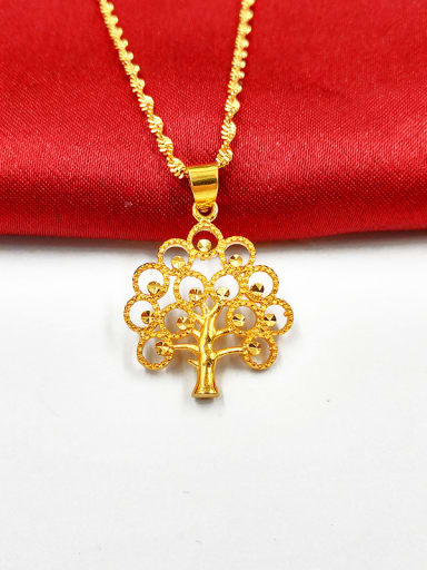 Women Exquisite Tree Shaped Necklace