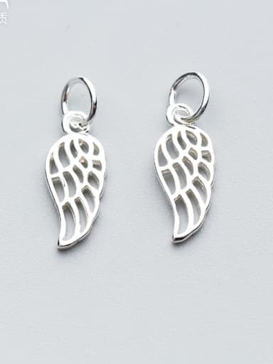 925 Sterling Silver With Silver Plated Fashion Leaf Charms