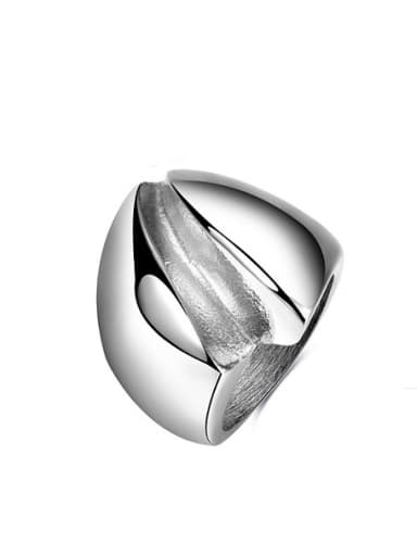 Personality Geometric Shaped Stainless Steel Ring