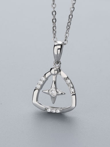S925 Silver Star Necklace