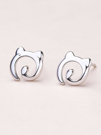 2018 Exquisite Cat Shaped stud Earring