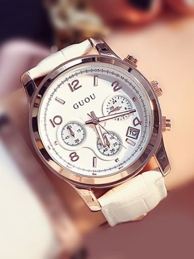 GUOU Brand Classical Mechanical Watch