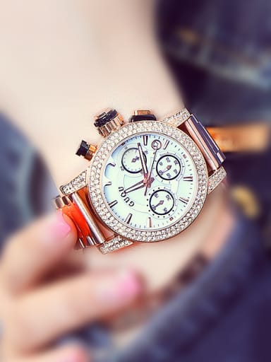 GUOU Brand Luxury Chronograph Mechanical Watch
