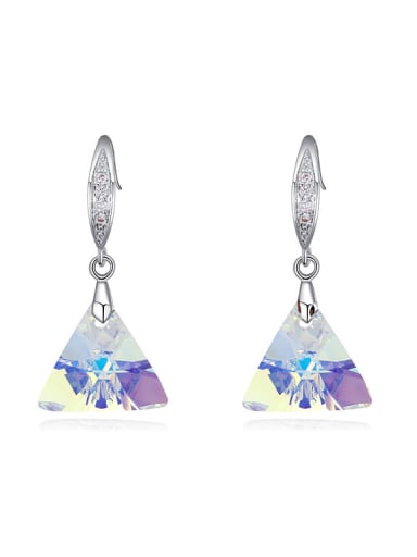 Fashion Triangle austrian Crystal Alloy Earrings
