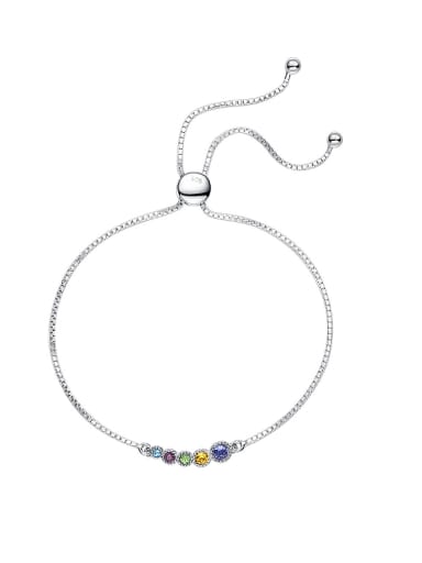 2018 S925 Silver Crystal Bracelet