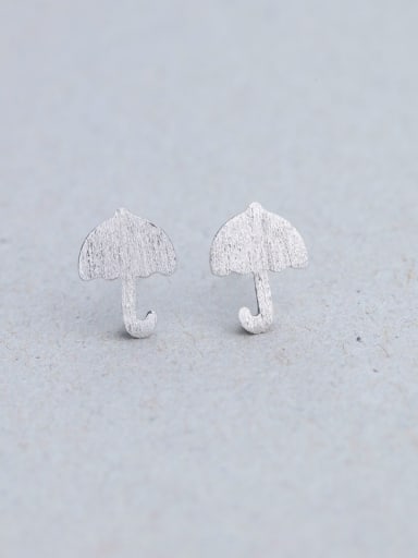 925 Silver Mushroom Shaped stud Earring