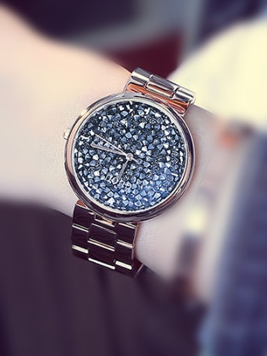 GUOU Brand Rhinestones Watch