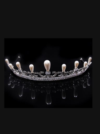 Simple Exquisite Artificial Pearls Water Drop Hair Accessories