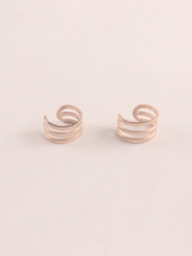 Simple Personality Multi-layer Hollow Ear Clip