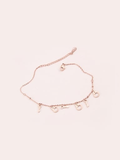 Simple Style Geometric Accessories Anklet