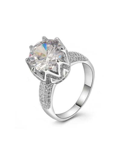 Wedding Accessories Luxury Women Copper Ring