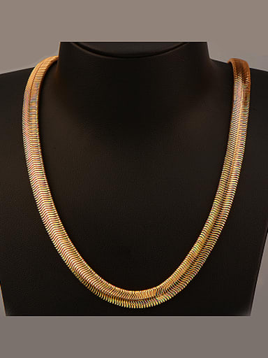 18K Fashion Jadoku Chain Necklace