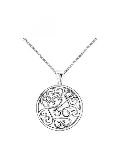 Personality Platinum Plated Tree Vine Shaped Necklace