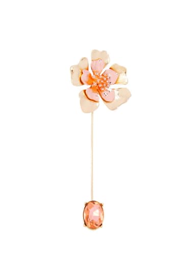 Fresh and Colorful Three-dimensional Flower Brooch