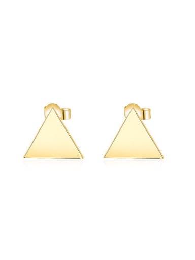 Women Trendy Triangle Shaped Stud Earrings