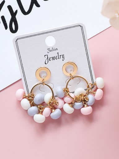 Alloy With 18k Gold Plated Trendy Charm Earrings