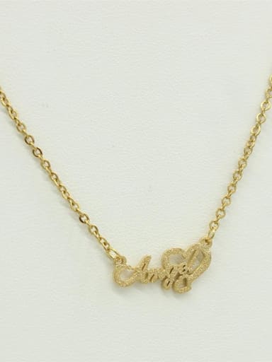 Love Letter Gold Plated Necklace