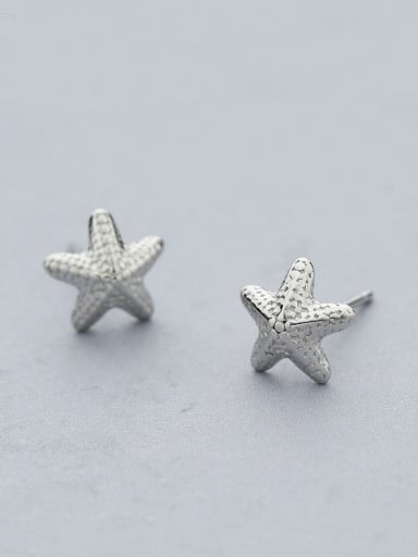 Trendy Star Shaped Stud Earrings