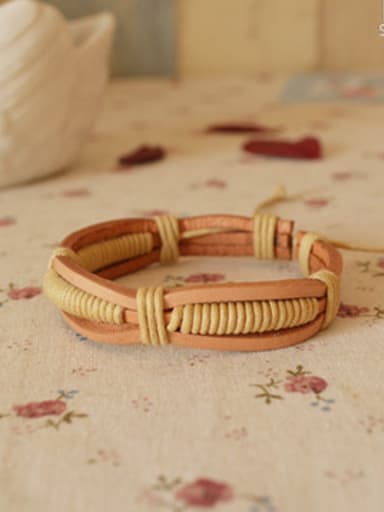 Simply Style Cownhide Leather Bracelet