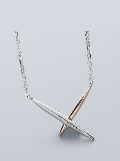 X Shaped Necklace