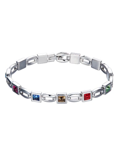 Multi-color Crystal Bracelet