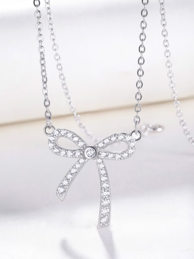 All-match Bowknot Necklace