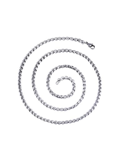 custom Titanium Simple Necklace