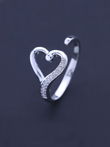 Women Elegant Heart Ring