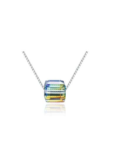Colorful Zircon Handmade Fashion Clavicle Necklace