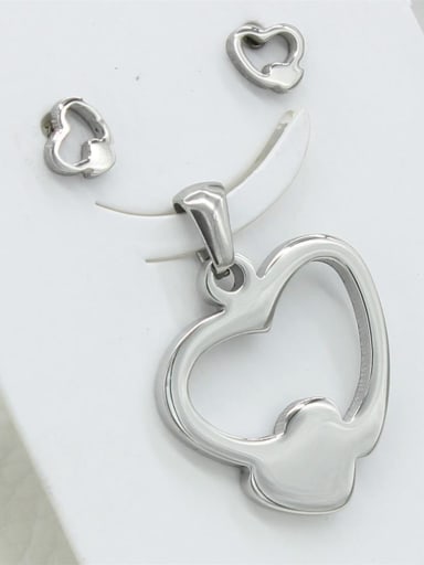 Heart-shaped Stainless Steel Set
