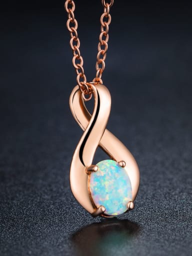 2018 2018 Rose Gold Plated Necklace