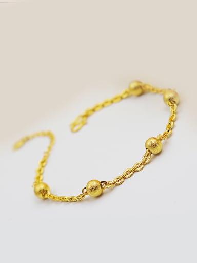 Fashion Adjustable Length Hollow Beads Bracelet