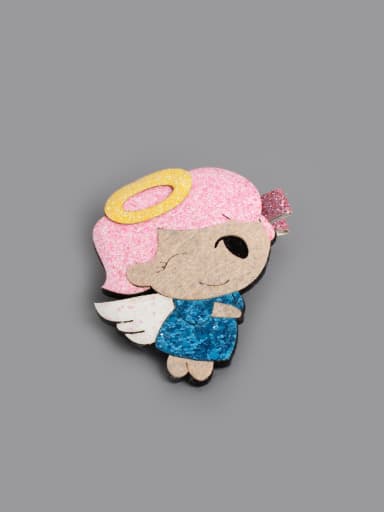 custom Cartoon Angel Hair clip