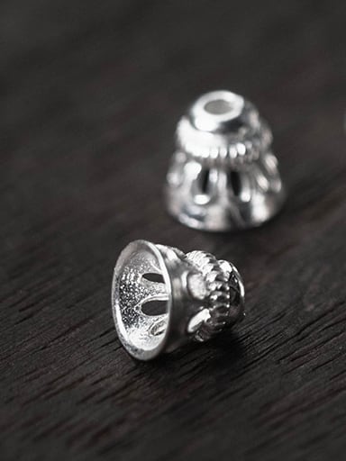 925 Sterling Silver With Silver Plated Fashion Bullet Charms