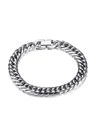 Fashionable High Polished Stainless Steel Bracelet