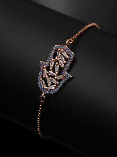 Palm Shaped Copper Bracelet