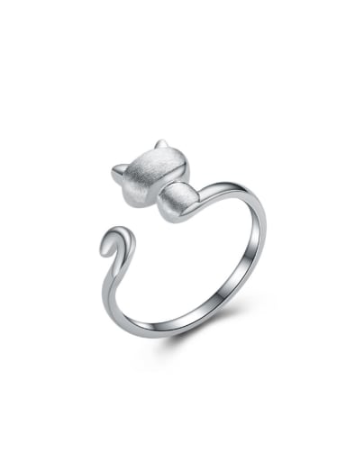 Lovely Cat Opening Ring Valentine's Day Gift