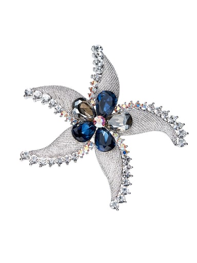 Five-pointed Star Shaped Brooch