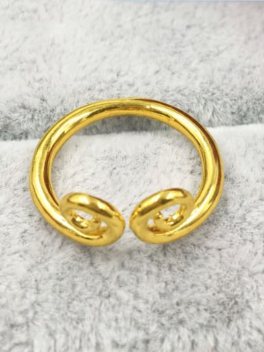 Gold Plated Geometric Women Ring