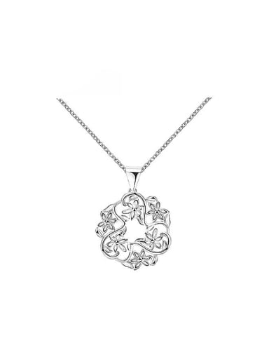 Women Exquisite Six Flowers Shaped Necklace