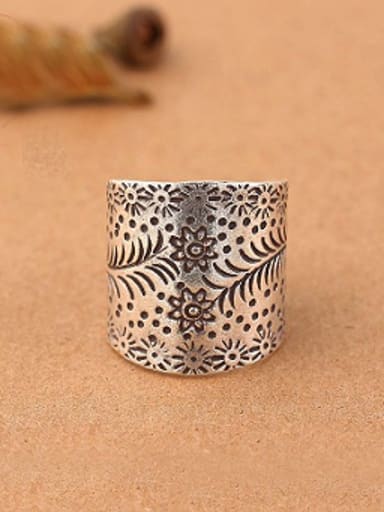 Thai style Handmade Silver Ring