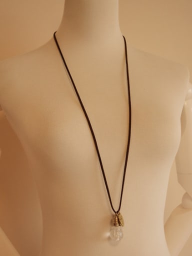 Unisex Exquisite Bulb Shaped Necklace