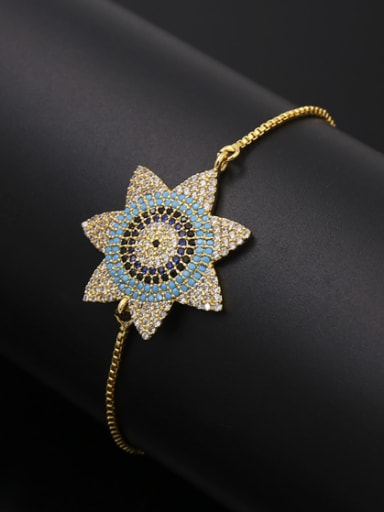 Sun Flower Adjustable Bracelet