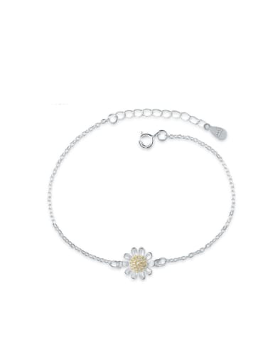 Beautiful Two Color Daisy Accessories  Bracelet