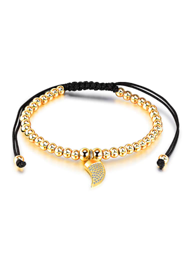 Fashion Little Horn Beads Adjustable Bracelet